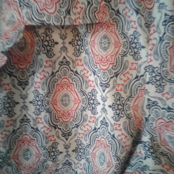 Women's Tommy Hilfiger button down shirt paisley print - Picture 5 of 8